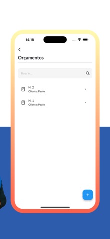 Orçamento para Construção screenshot