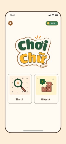 Chơi Chữ: Game Tiếng Việt screenshot 1
