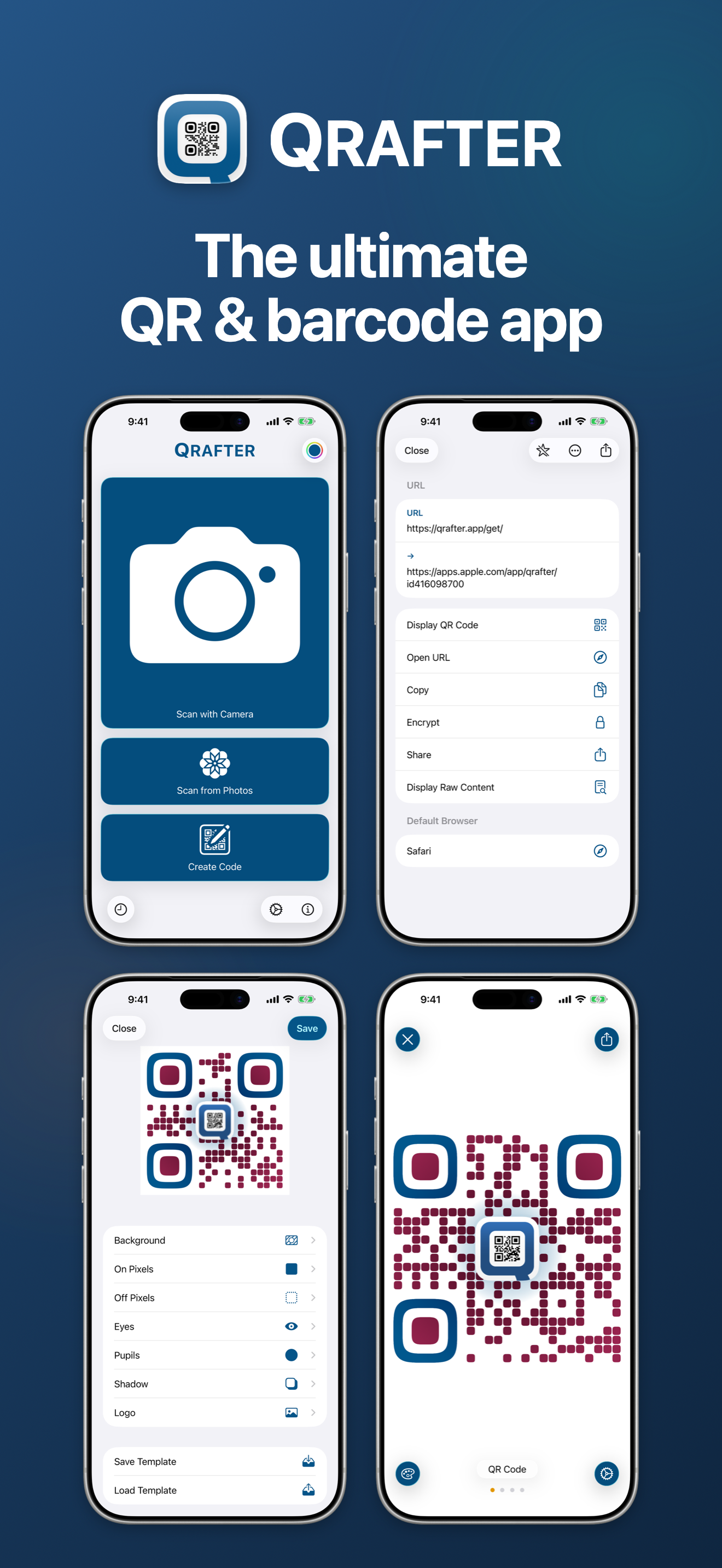 Qrafter Pro: QR Code Reader