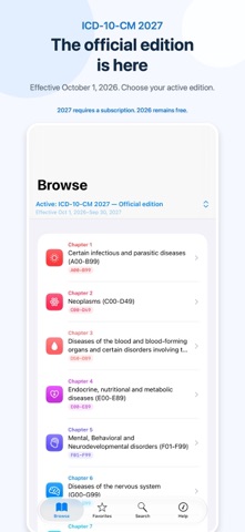 ICD 10 2027 Screenshot 1 of 5