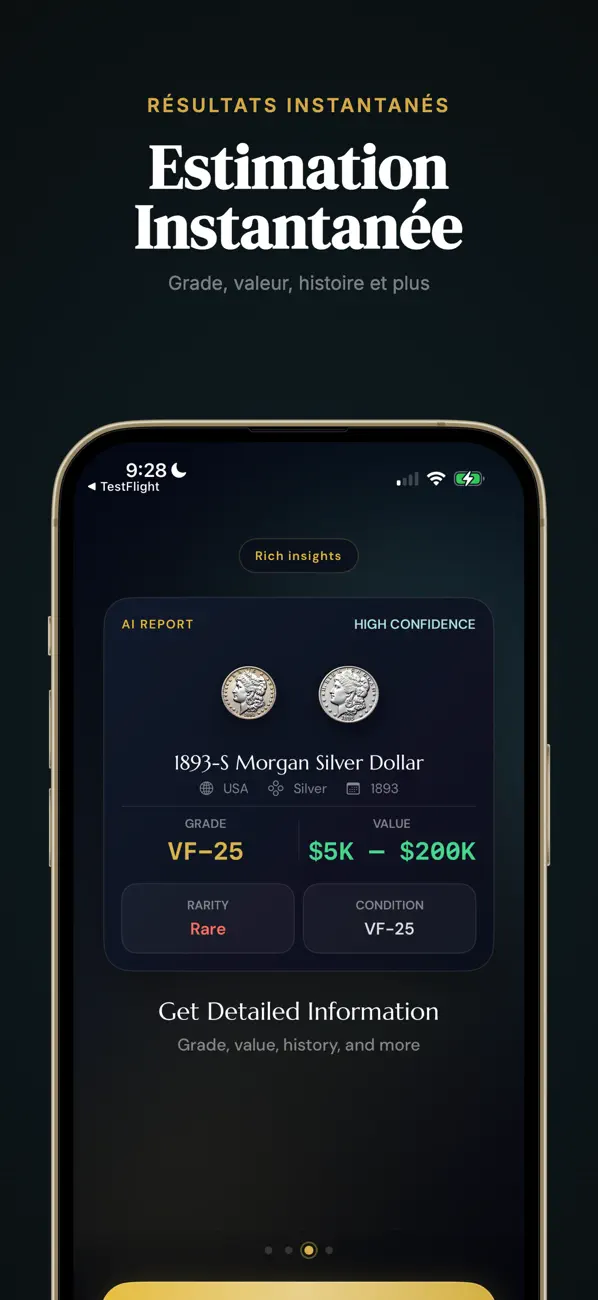 Screenshot #3 pour Coin AI - Identifier Pièces