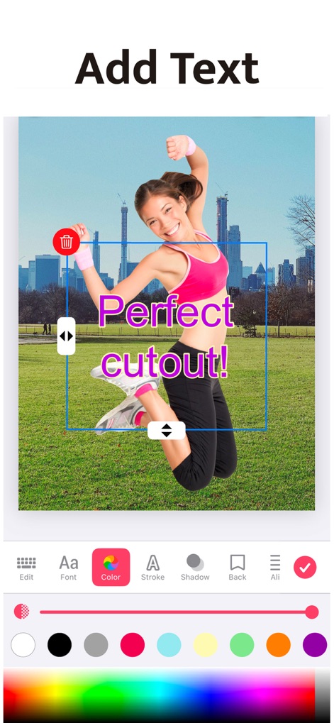 Magic Eraser Background Editor - Creative Text Integration