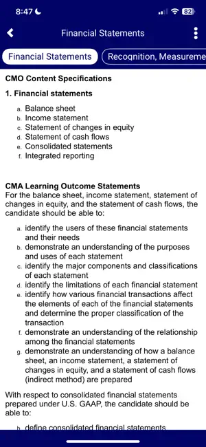 CMA Reviewer screenshot 3