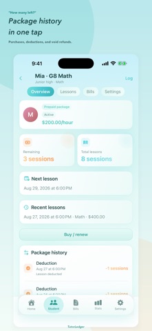 TutorLedger Screenshot 4 of 6