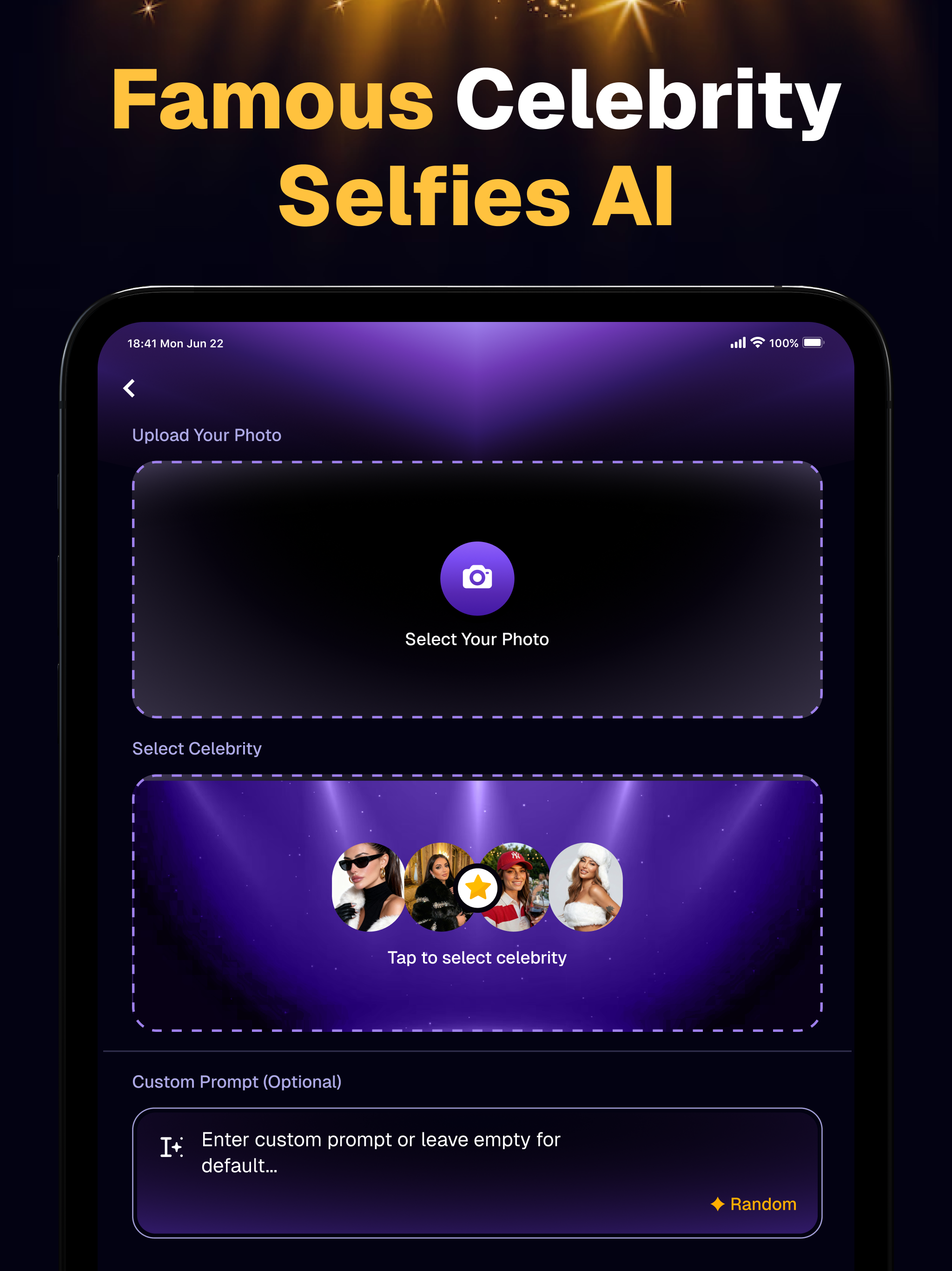 Celebrity Selfie - Celebifi AI