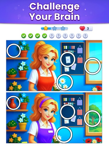 Spot the Differences - Find It iPad screenshot