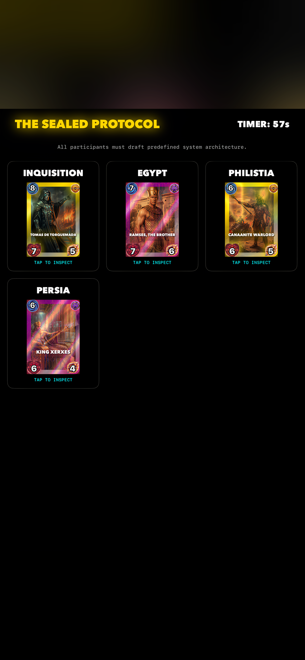 CCG Deckbuilder Covenant Cards