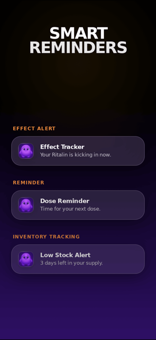 Nuro ADHD Medication Tracker Screenshot 6 of 8