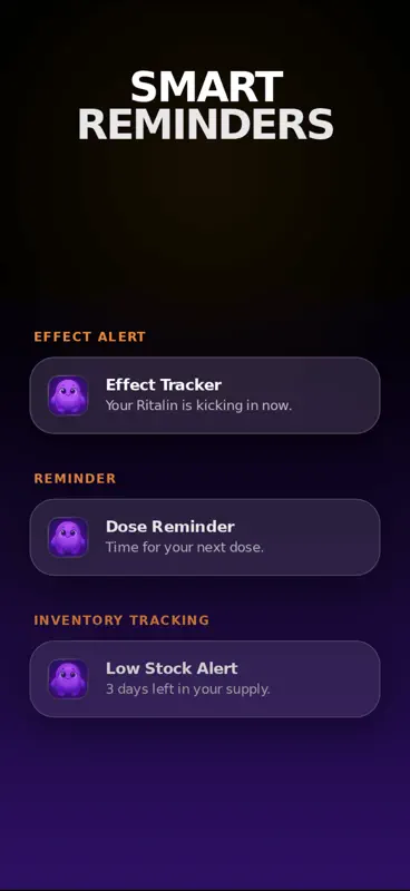 Nuro ADHD Medication Tracker screenshot 6 of 8