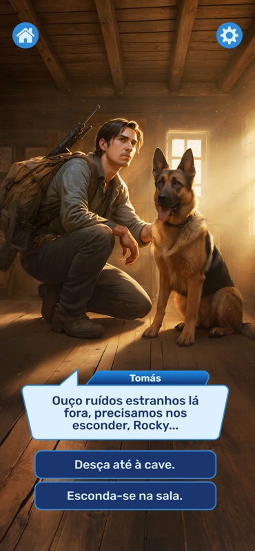 Survival Story Jogo Interativo screenshot 3