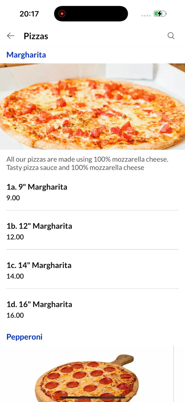 Screenshot #3 pour Efes Pizza NW Limited