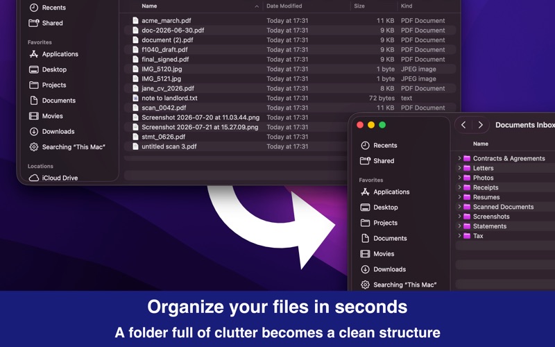 Folder Organizer screenshot