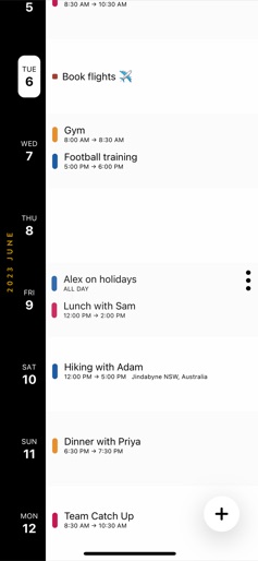 Timepage: Calendar Planner screenshot
