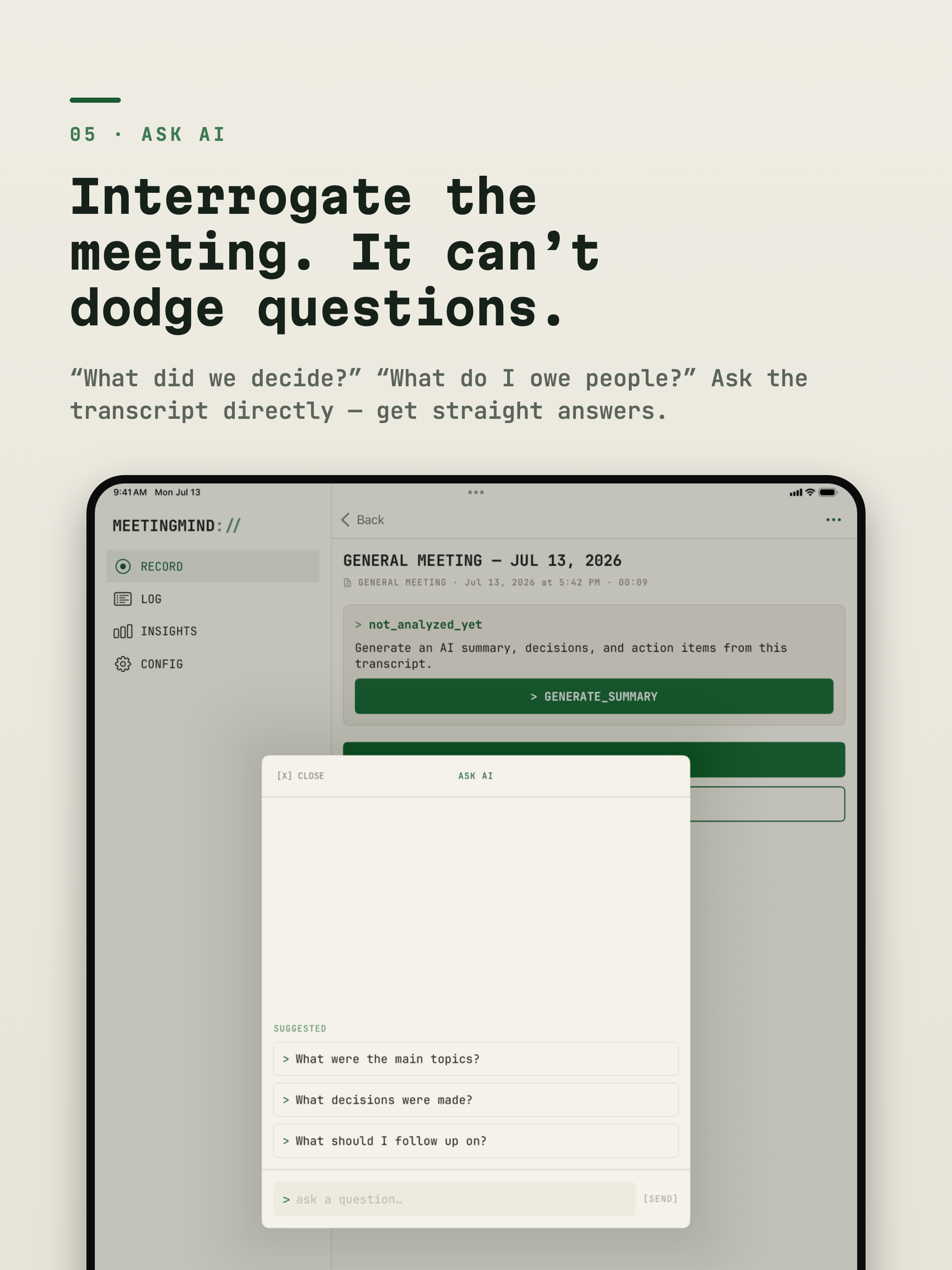 AI Voice Notes : Meeting Mind screenshot 16