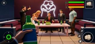 Drunken Club Fight Game iPhone screenshot