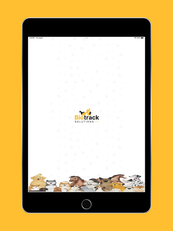 Biotrack Scan iPad screenshot 1 - Medical app