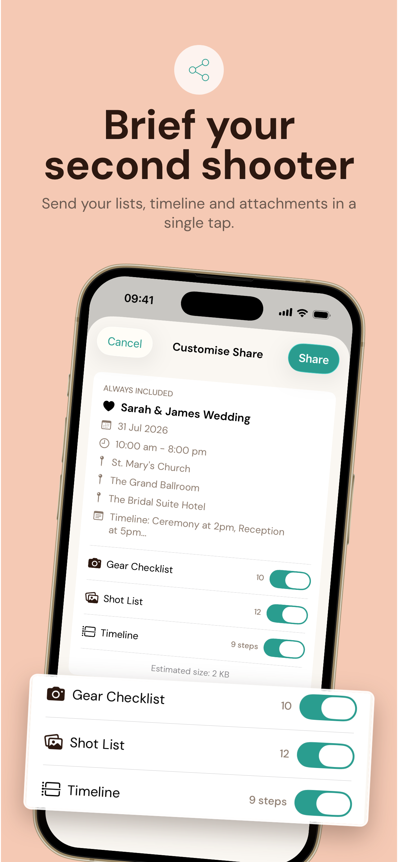 ShutterPrep: Photo Plan & Sync screenshot 5