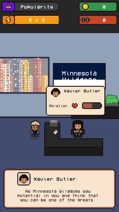 Screenshot #2 pour Baller Life - Basketball Sim