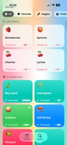 InSeason: What's Fresh Now screenshot