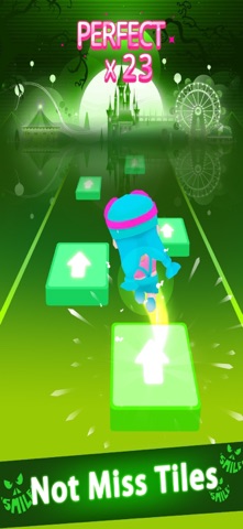 color dancing hop music game iPhone screenshot