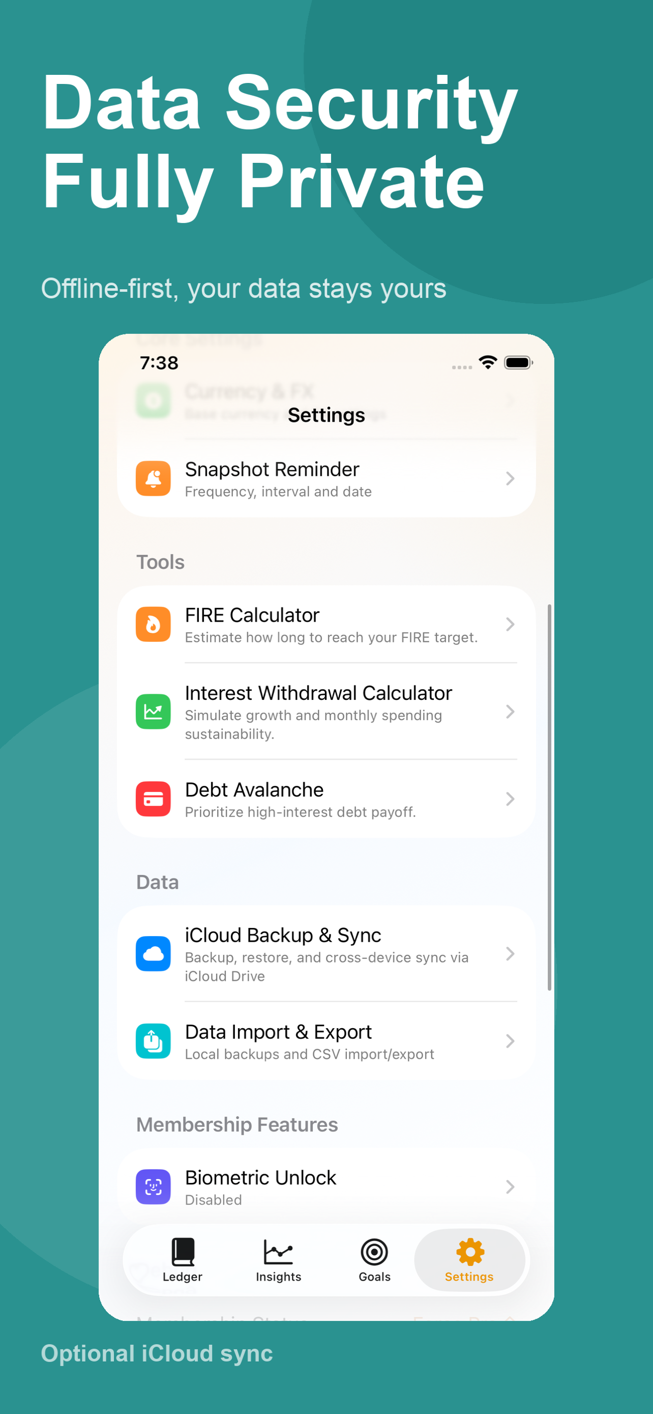 Aseta - Net Worth Tracker