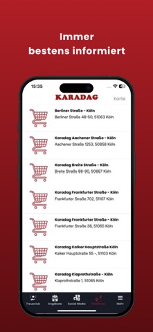 Karadag Supermarkt screenshot