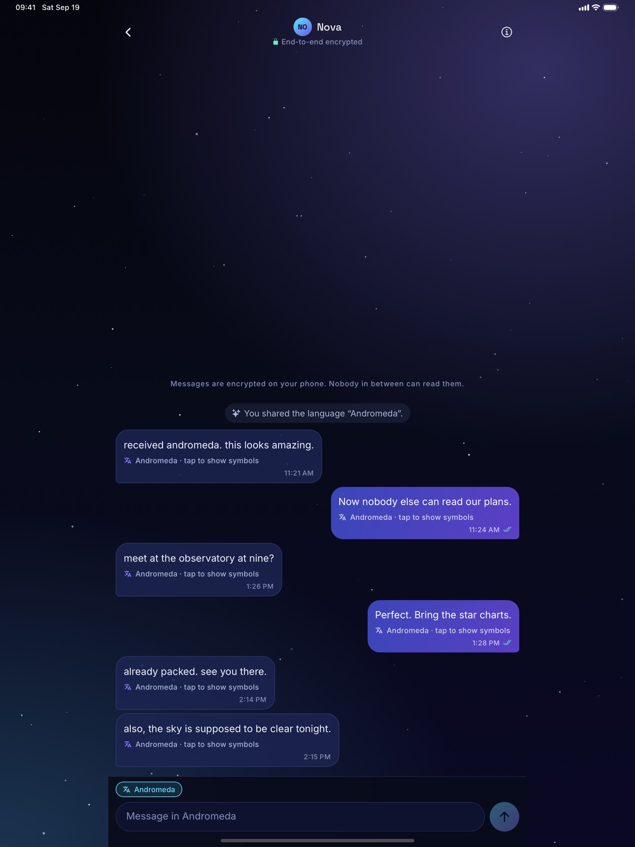 Screenshot 4 of Glyphconnect