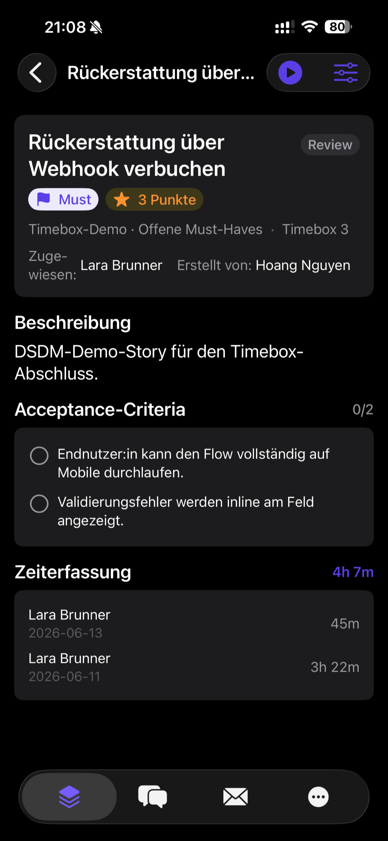 Krelora Agile screenshot 5