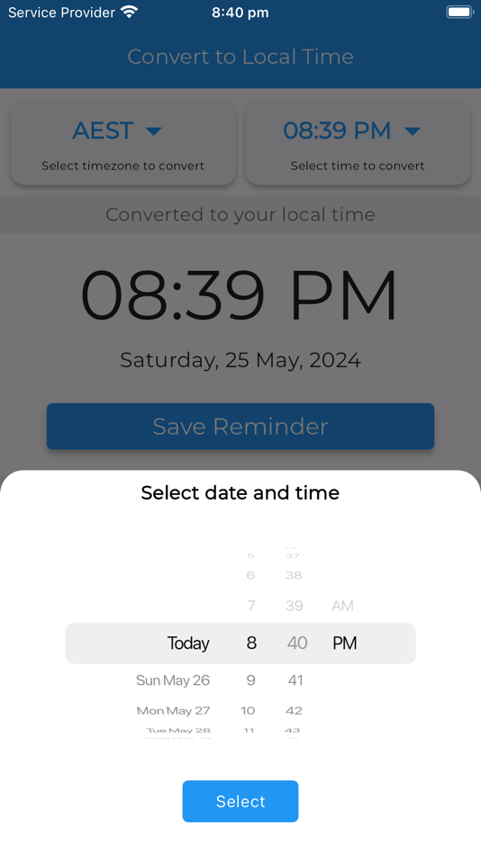 #4. Simple Timezone Converter (iOS) 由: Glenfield Analytics Pty Ltd