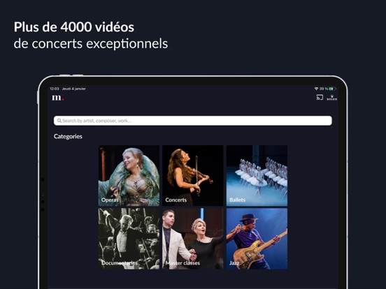 Screenshot #5 pour medici.tv, musique classique