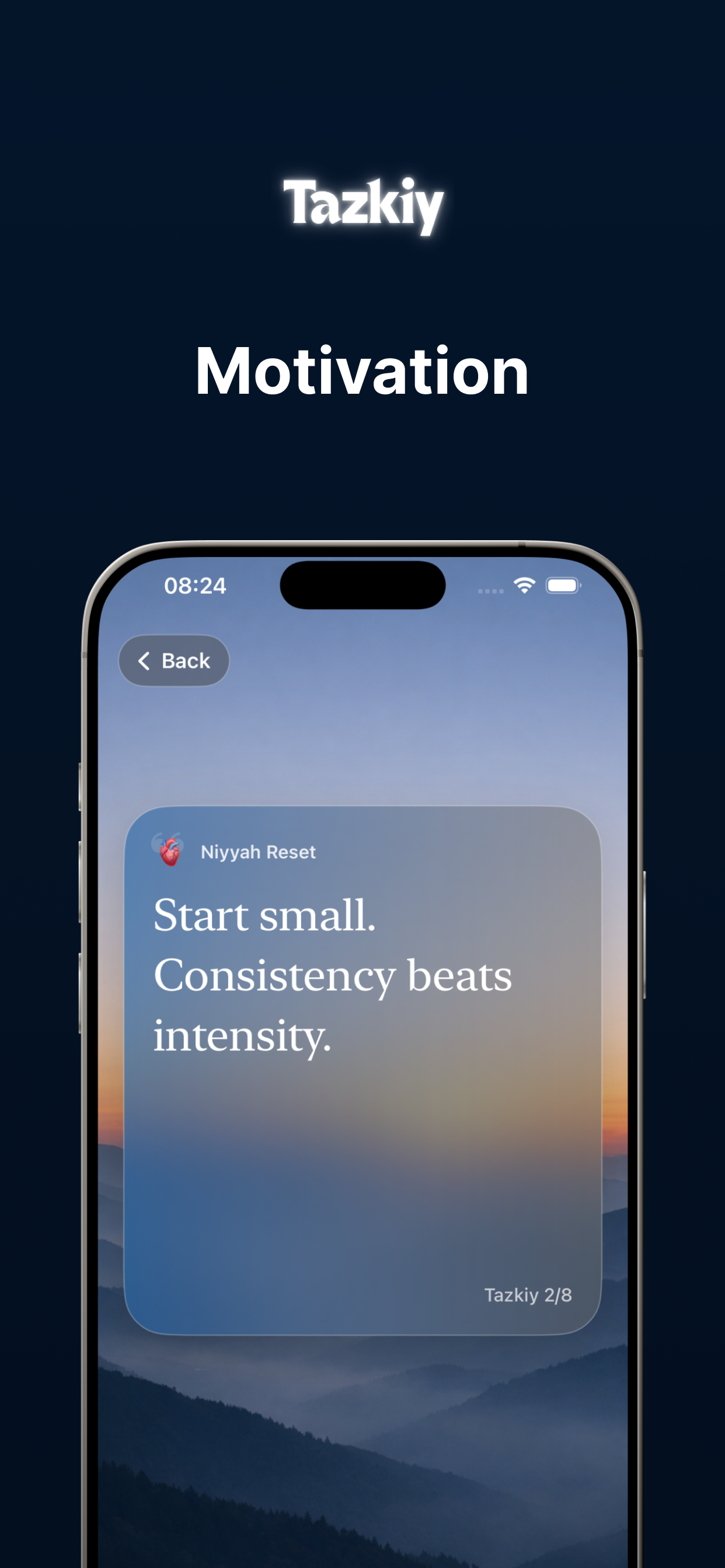 Tazkiy: Muslim 70 Day Habit screenshot 5