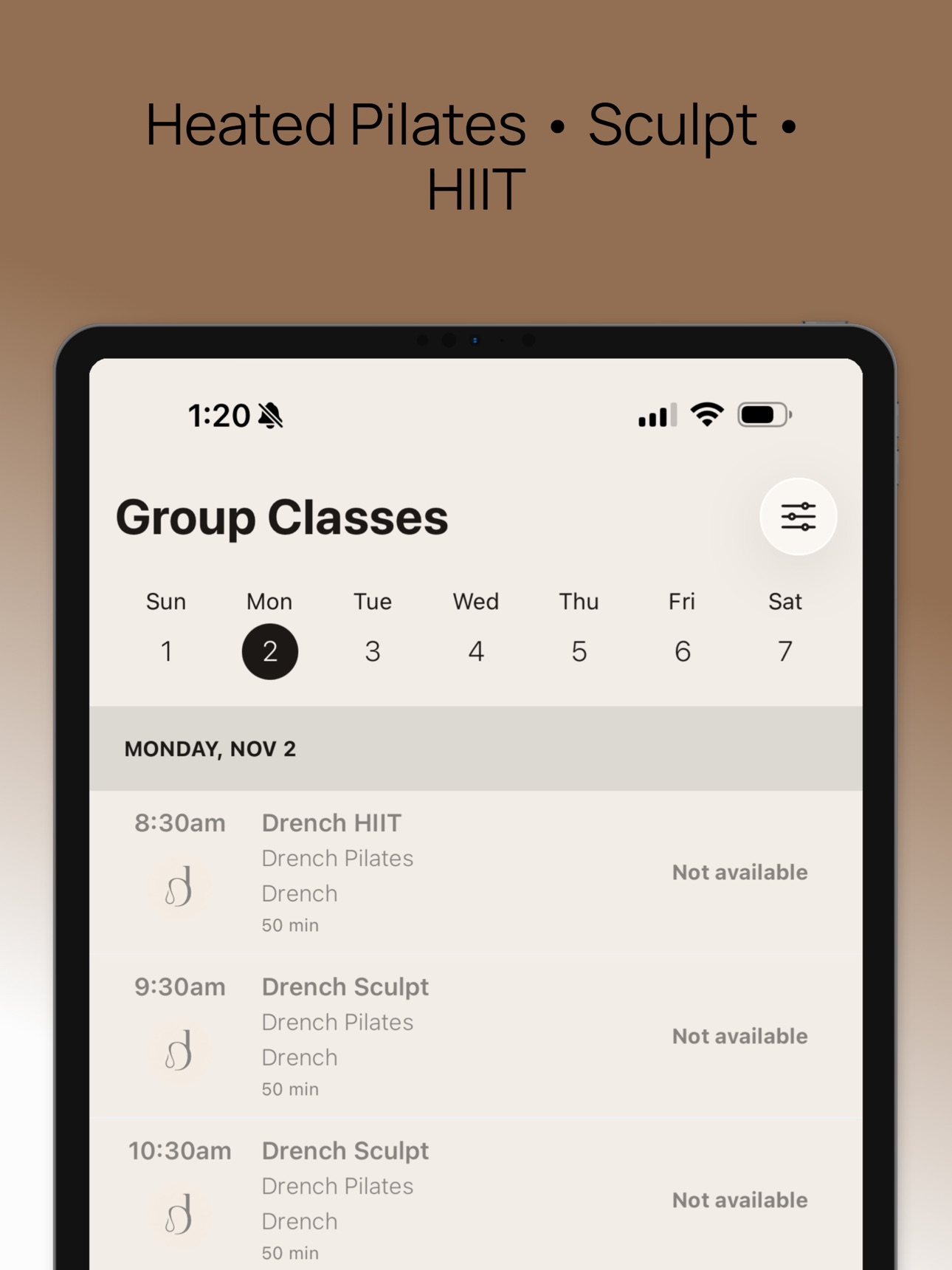 Screenshot 7 of Drench Pilates