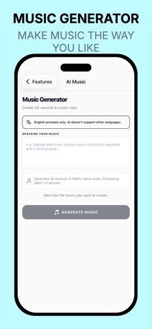AI Photo, Video & Music Editor screenshot