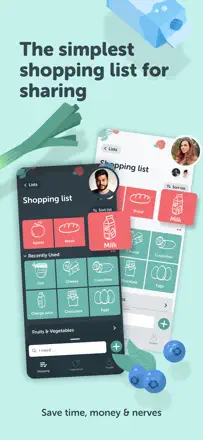 Bring! Grocery Shopping Listのスクリーンショット（1/8）