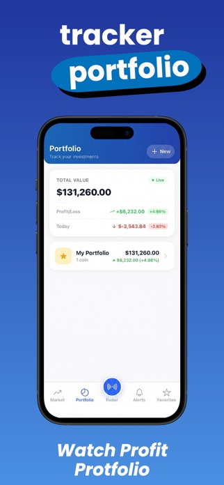 CoinMarketRadar: Tracker Screenshot 4 of 5