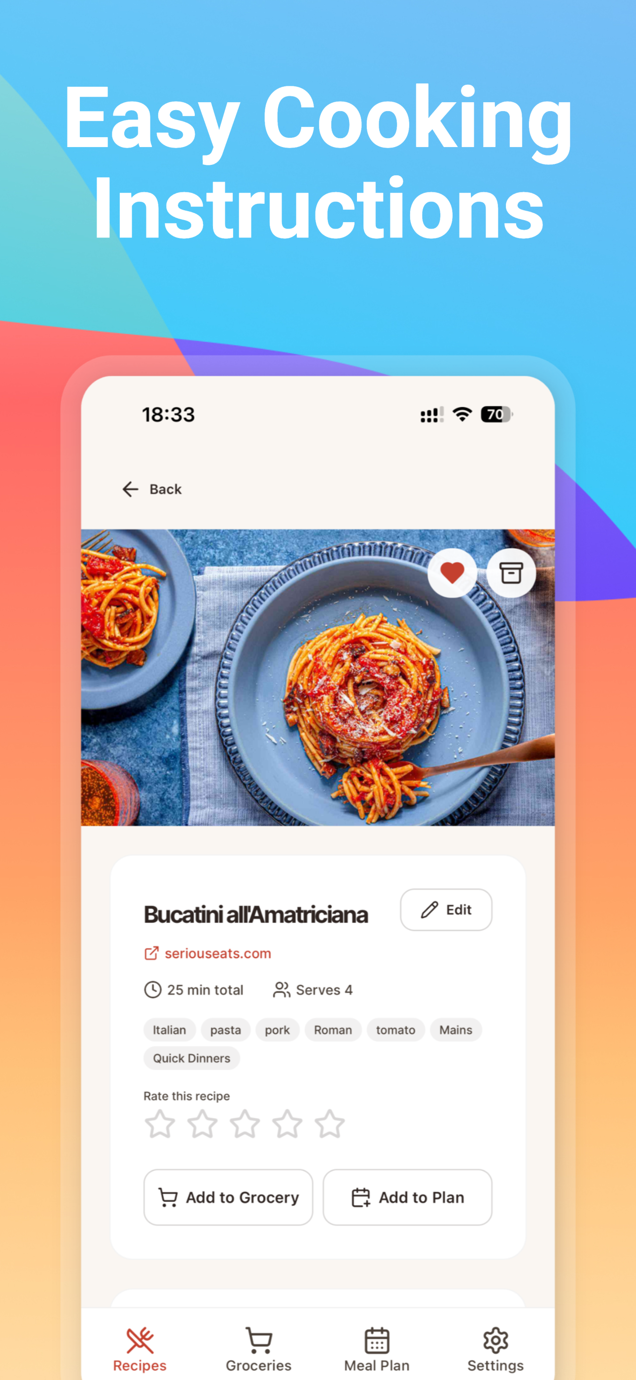 Spiceful: Recipes & Meal Plans screenshot 3