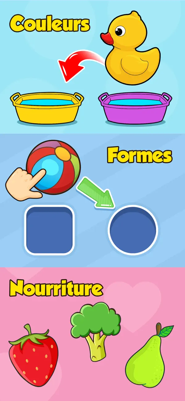 Screenshot #1 pour Bebi - Educatif Jeux enfants