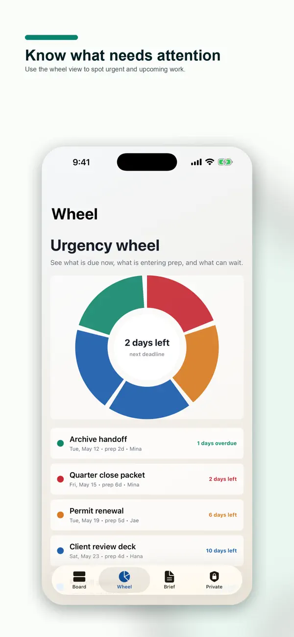 Screenshot #2 pour Deadline Wheel Private