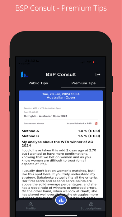 Screenshot #1 pour BSP Consult