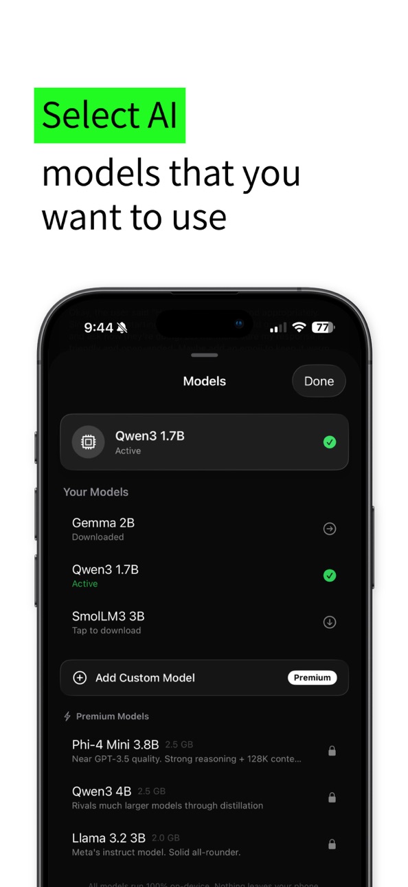 iPhone screenshot