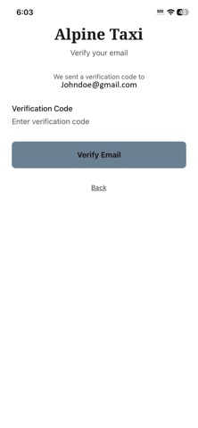 Alpine Taxi Corp iPhone screenshot