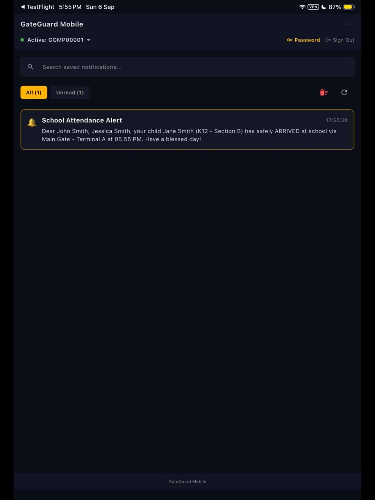 Screenshot 8 of GateGuard Mobile