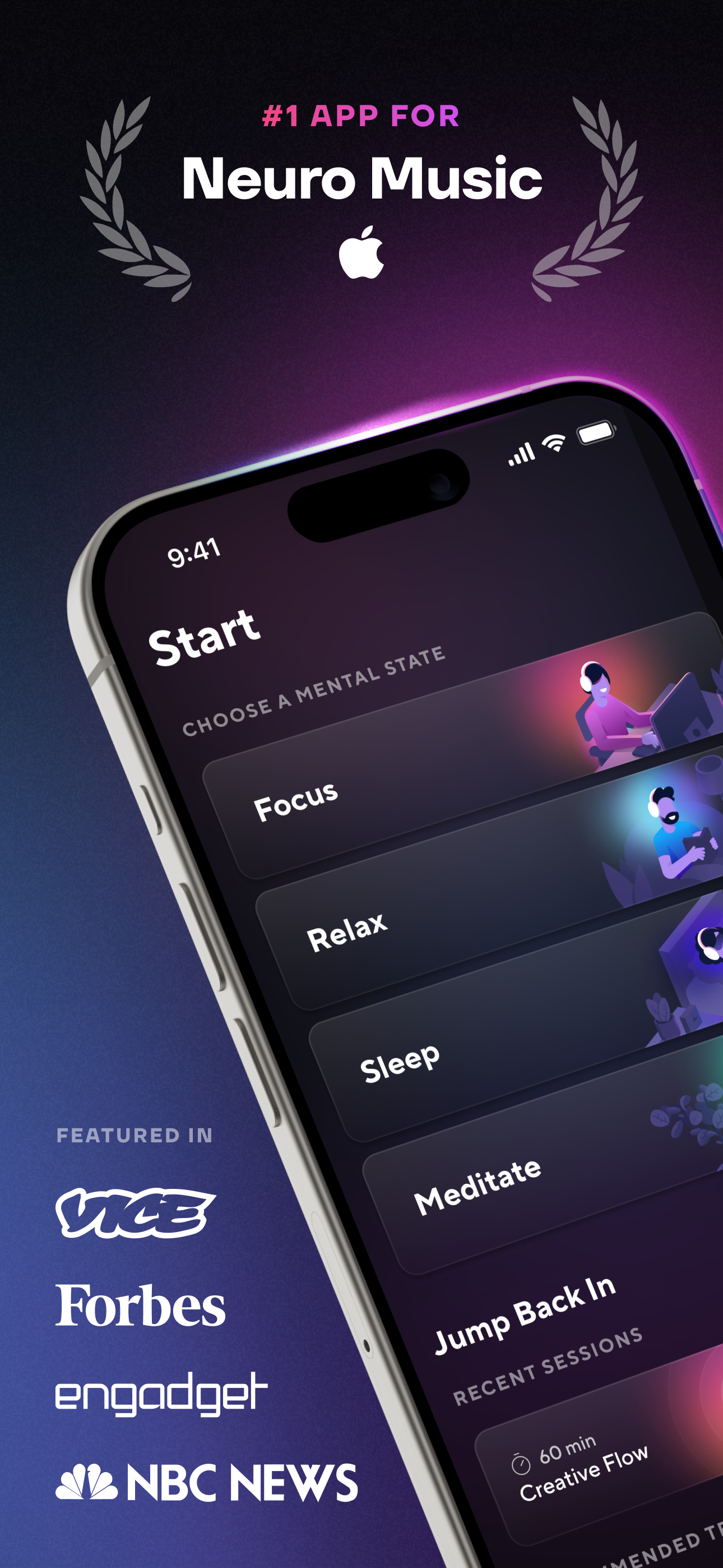 Brain.fm: Focus & Sleep Music