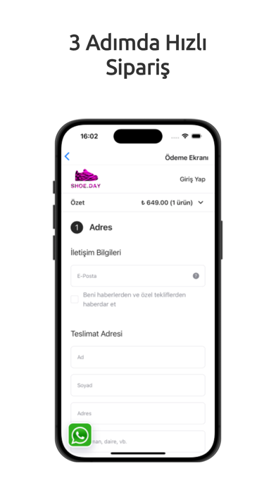 Shoeday - Online Alışveriş Screenshot