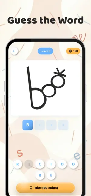 LineWords: Picture Word Puzzle screenshot 2