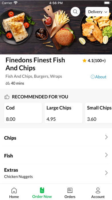 Finedons Finest Fish And Chips Screenshot