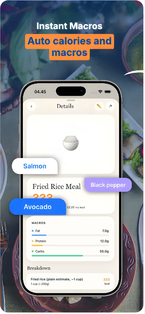 Screenshot #3 pour Capy Food Journal