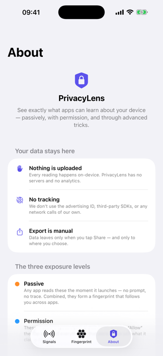 PrivacyLens: Data Exposed Screenshot 4 of 4