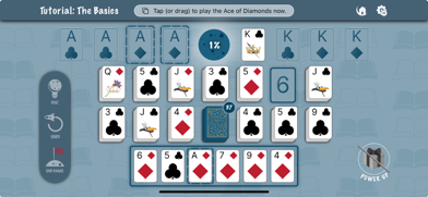Blue Moon Solitaire Screenshot 7 of 7
