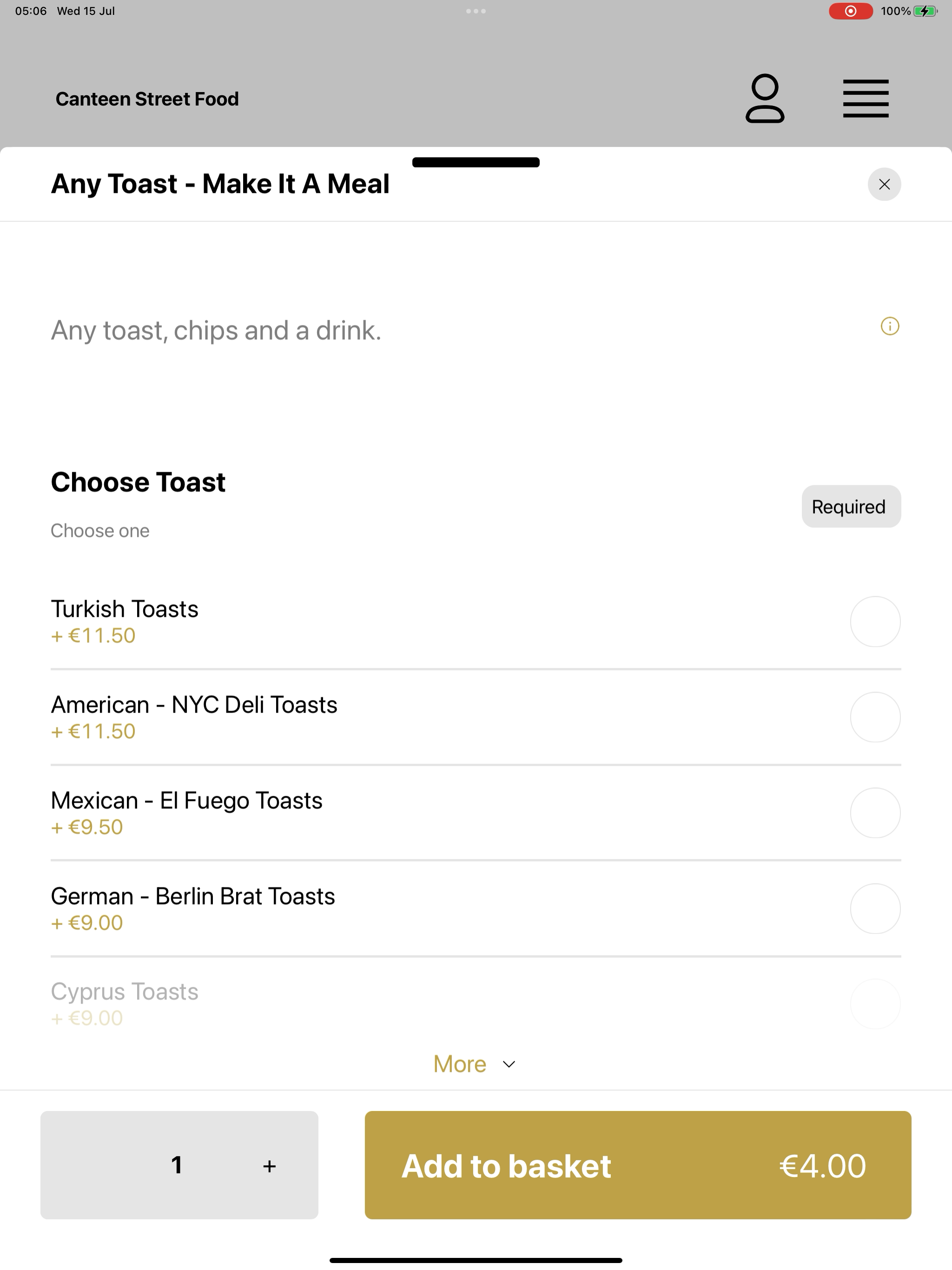 Canteen Street Food screenshot 15